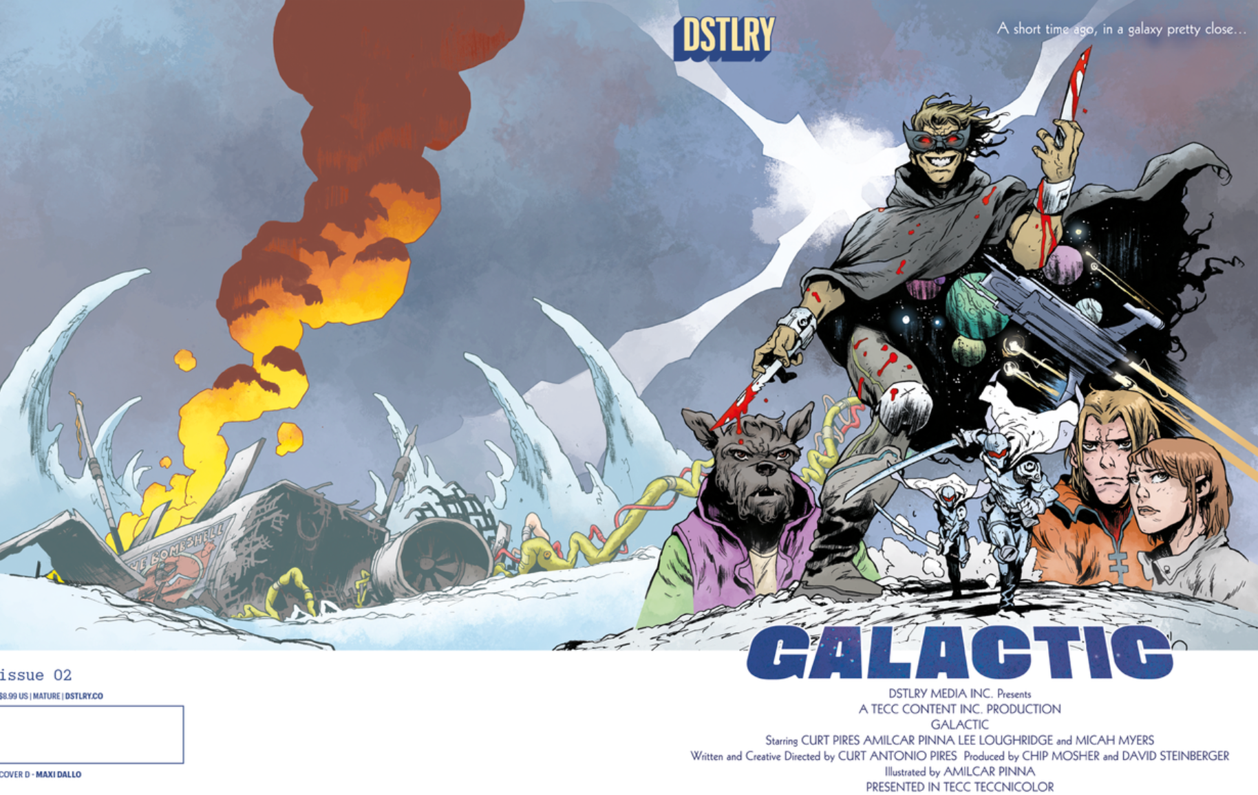 Galactic, la space opera adulta che unisce romanticismo e violenza