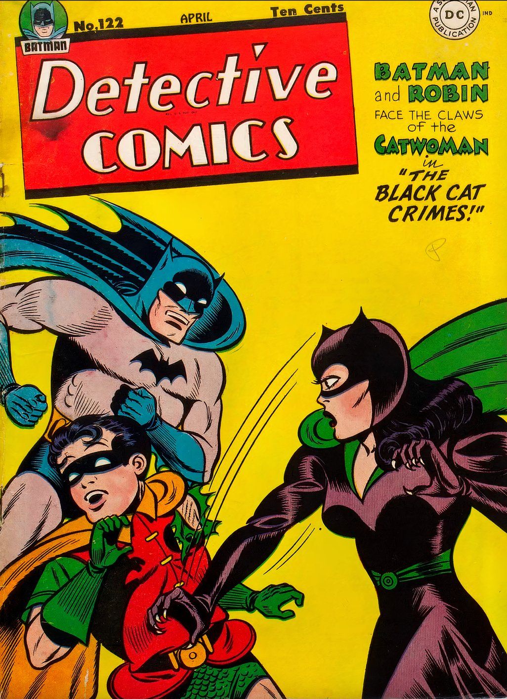 Prima copertina di Catwoman (Detective Comics #122)