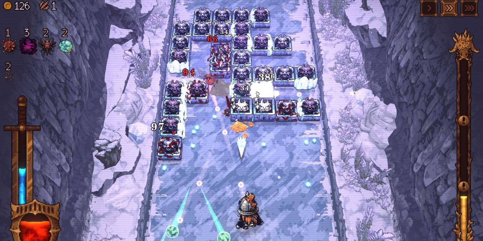 Screenshot from Ball x Pit