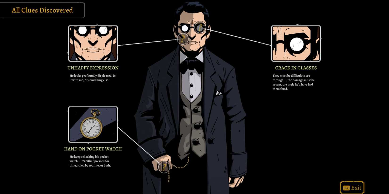 Screenshot from the game The Seance of Blake Manor