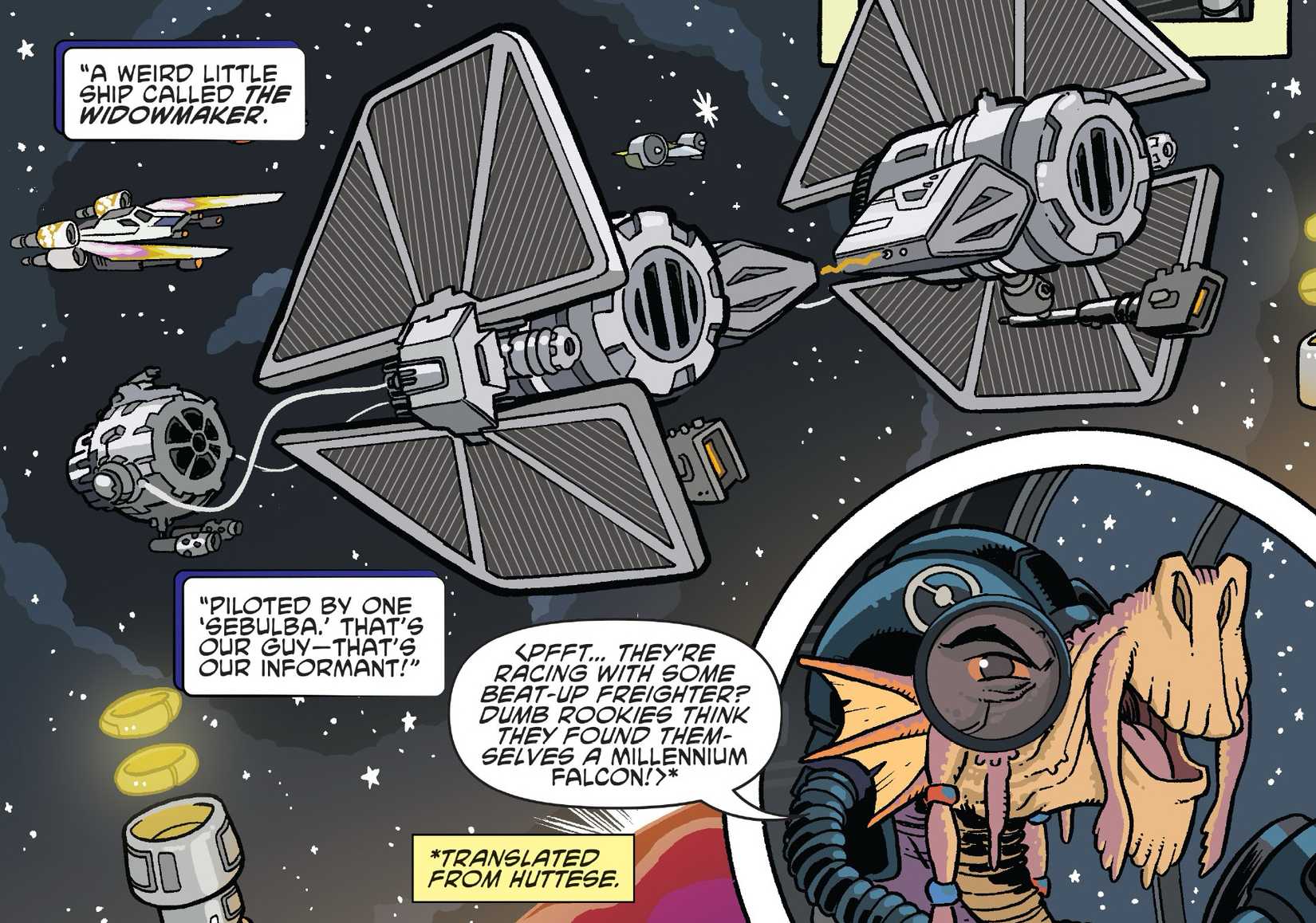 Sebulba Piloting Widowmaker TIE