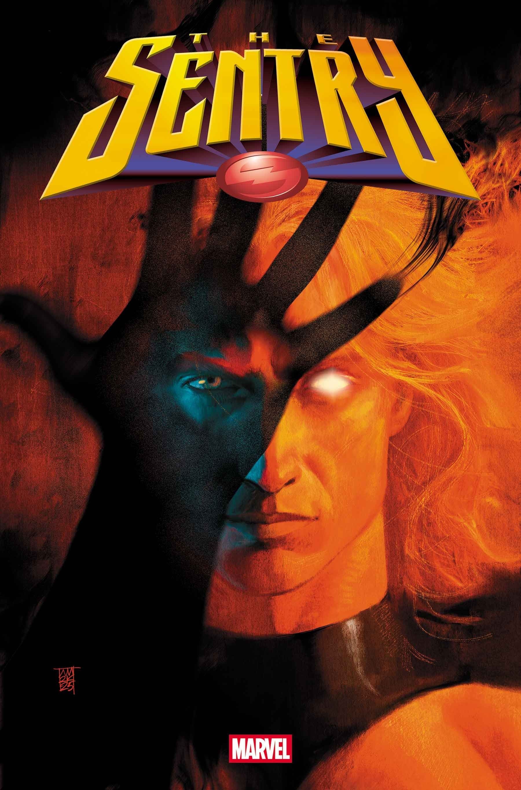 copertina di Sentry #1 con il vuoto che incombe