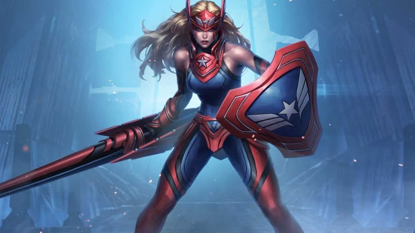 Sharon Rogers from Marvel Future Fight.