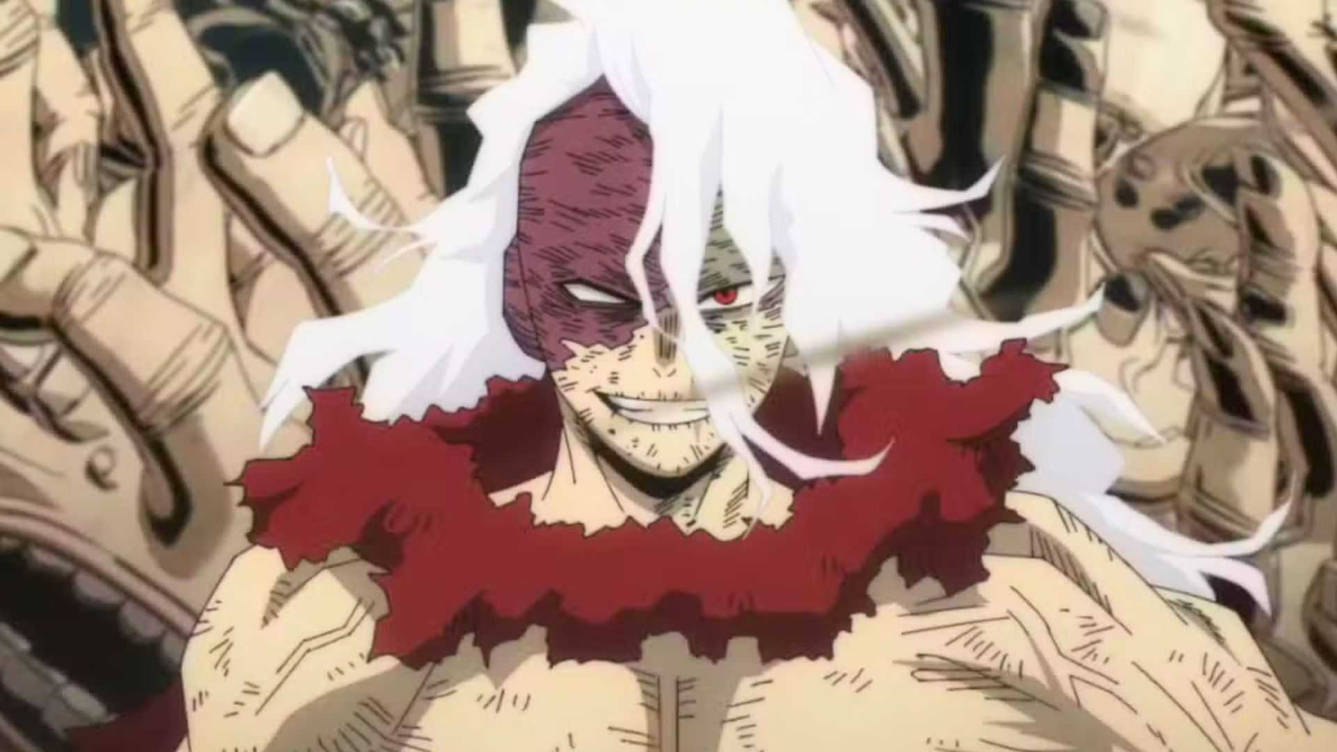 Shigaraki Tomura as seen in My Hero Academia