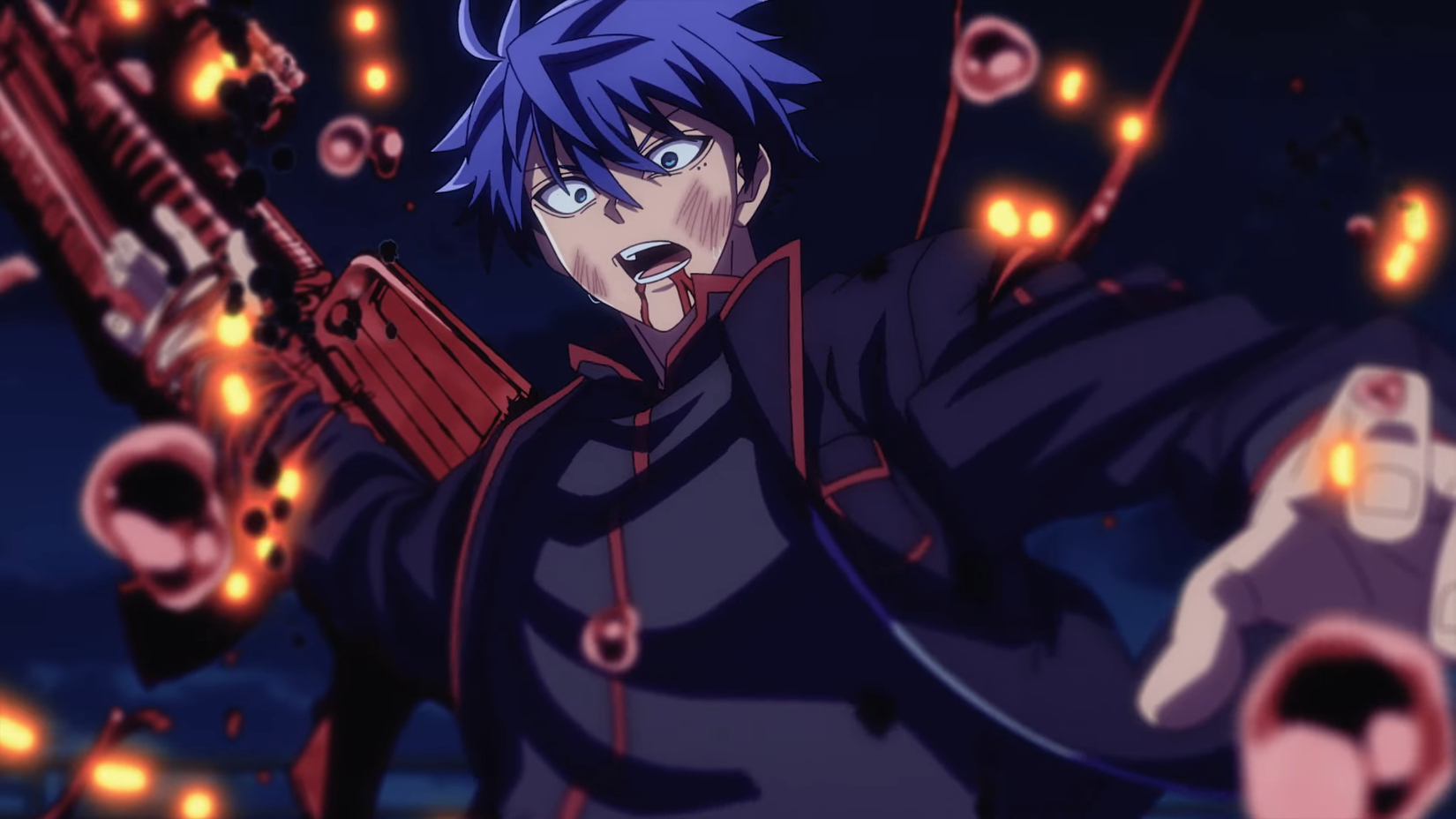 Shiki Ichinose, wie sie in der Tougen Anki Anime-Serie zu sehen ist