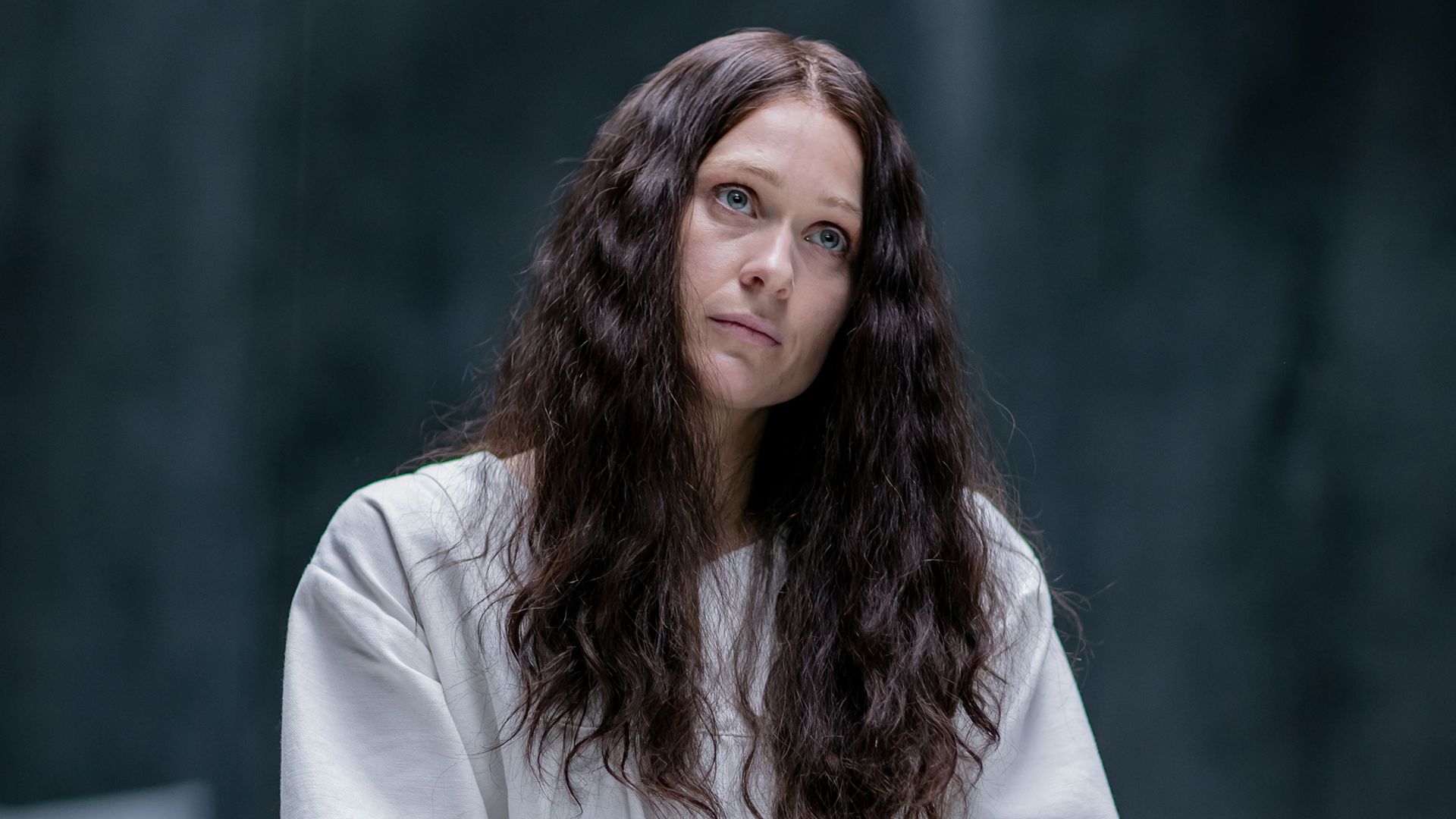 Sian Brooke as Eurus Holmes in BBC Sherlock