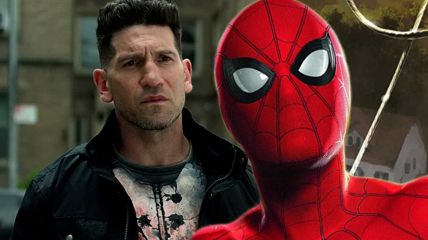 Spider-Man and the Punisher stand side by side in the MCU