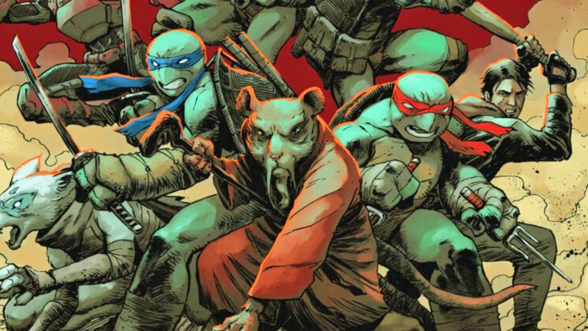 Ninja Turtles Reveals Splinter's Monstrous New Form: the Ujigami image