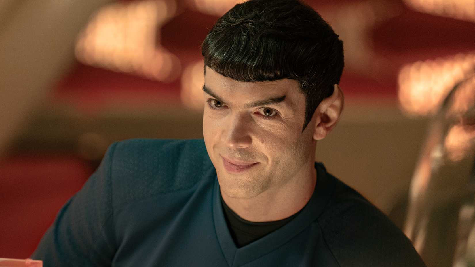 Spock Smiling