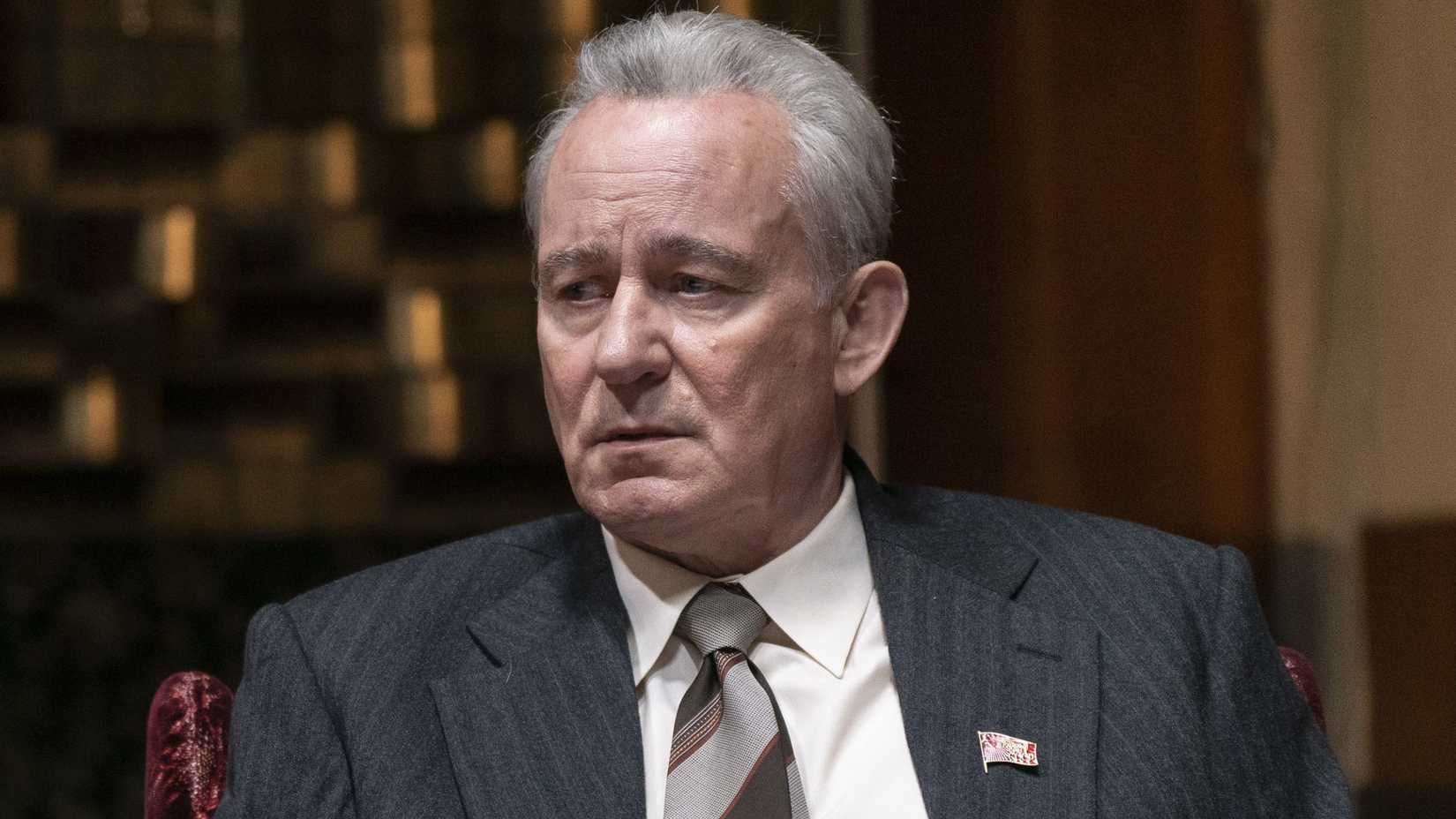 Stellan SkarsgĂĄrd as Boris Shcherbina in Chernobyl