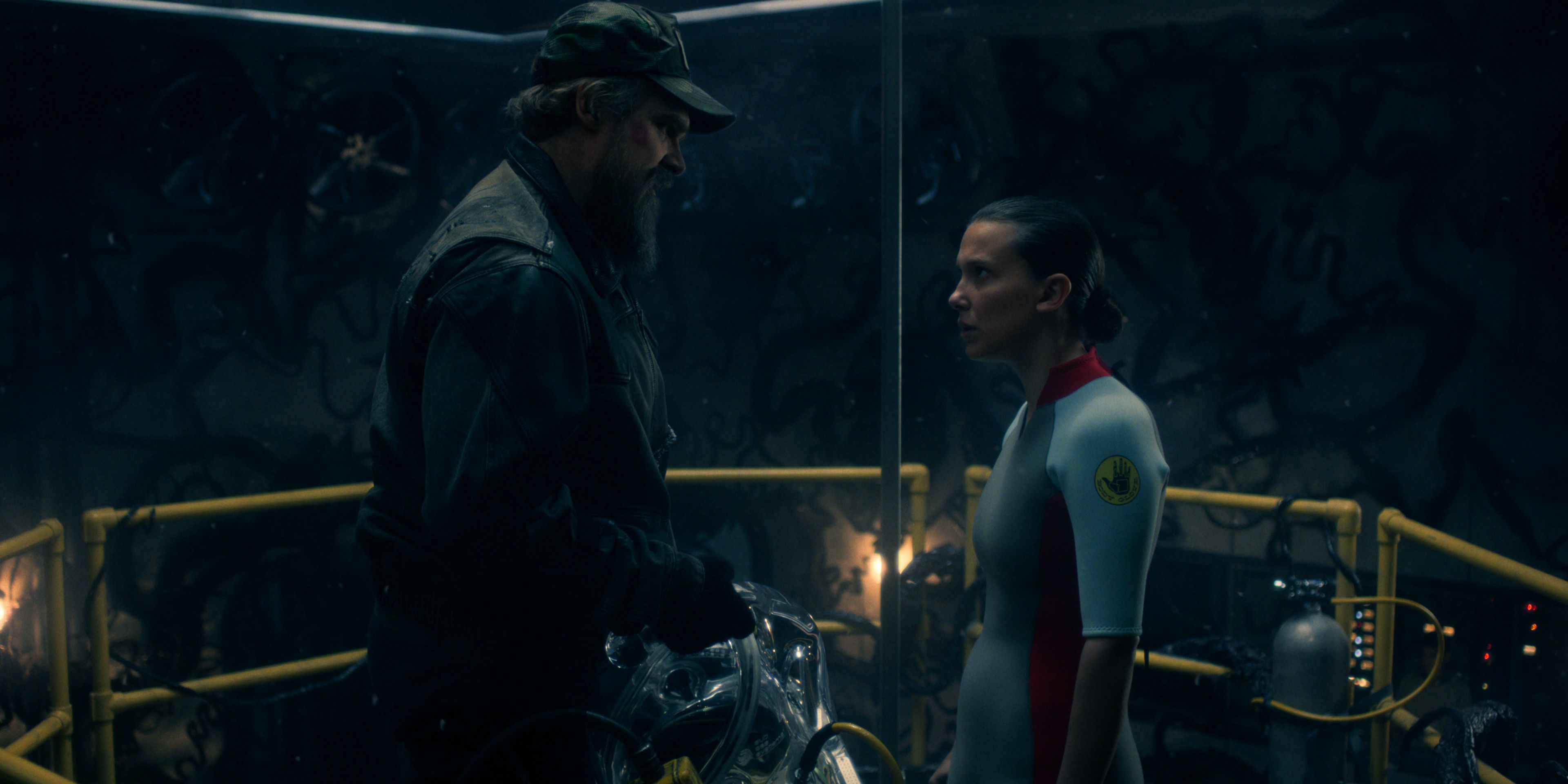 Hopper and Eleven in Stranger Things season 5