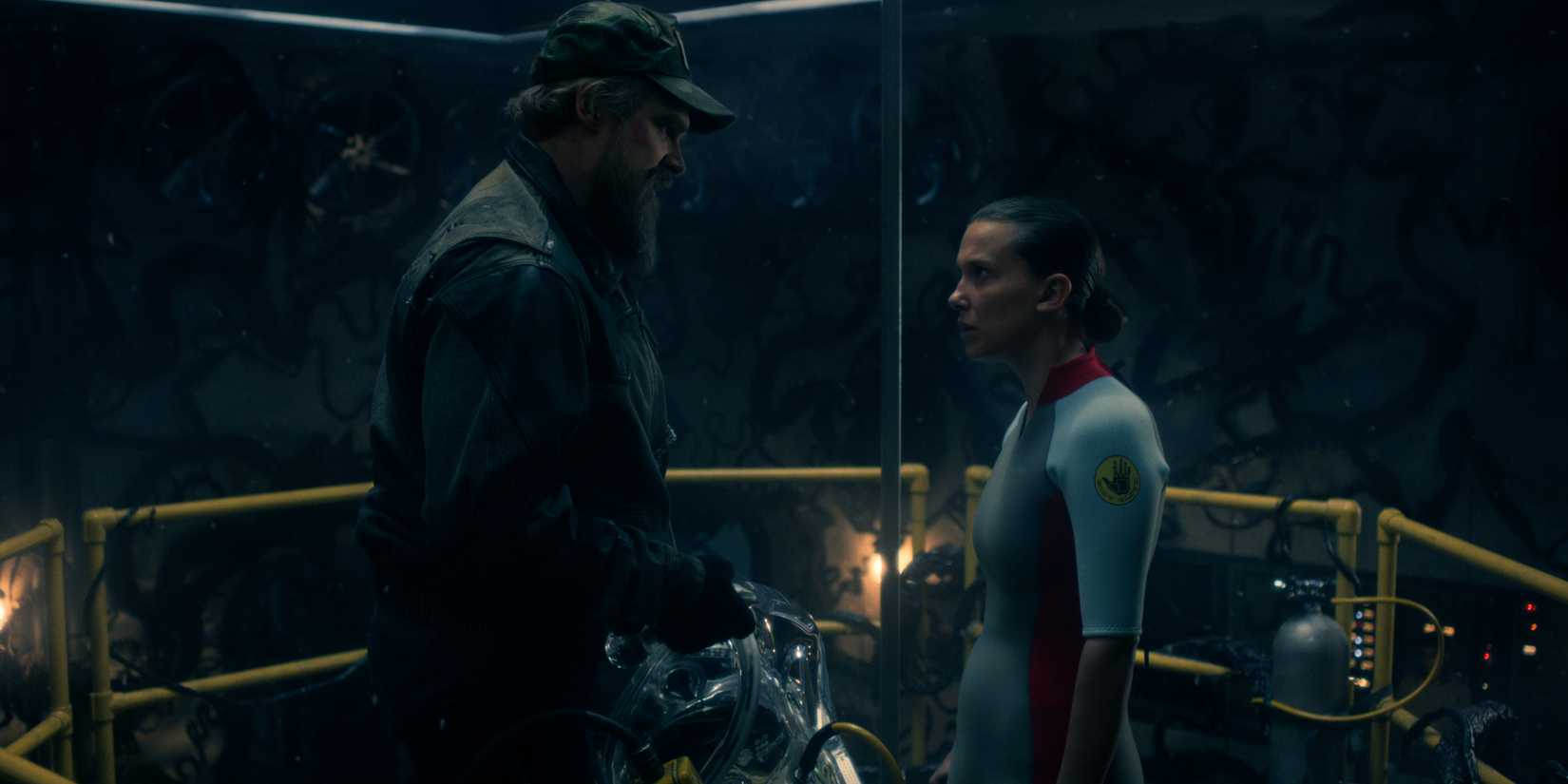 Hopper and Eleven in Stranger Things season 5
