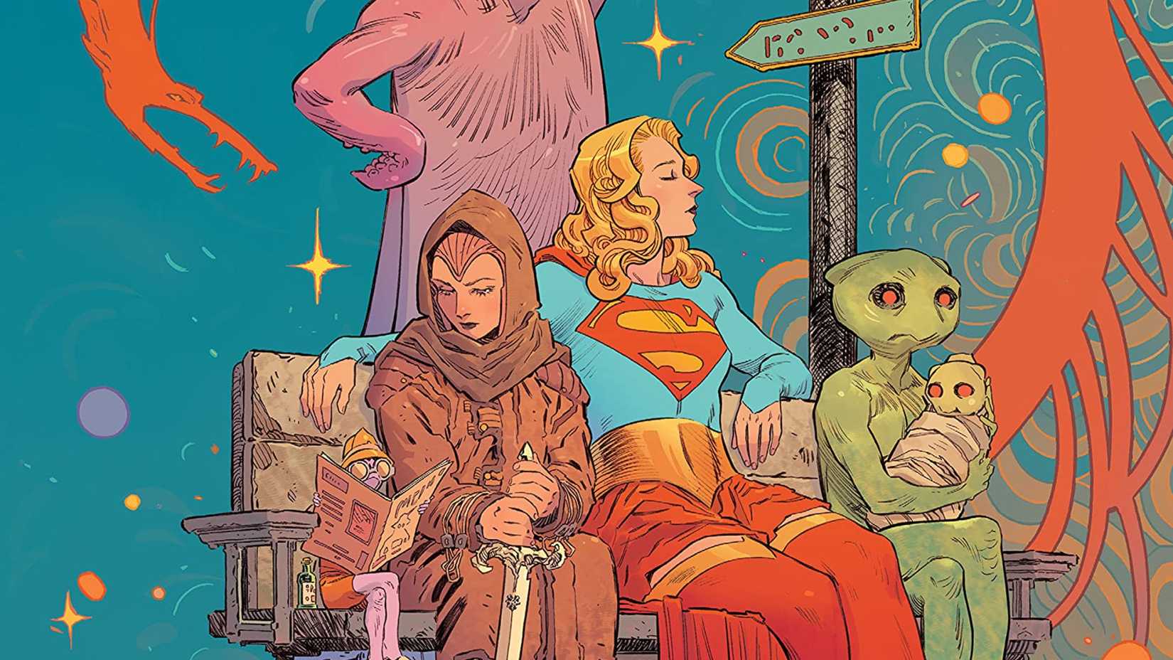 Capa da HQ Supergirl: Woman of Tomorrow.