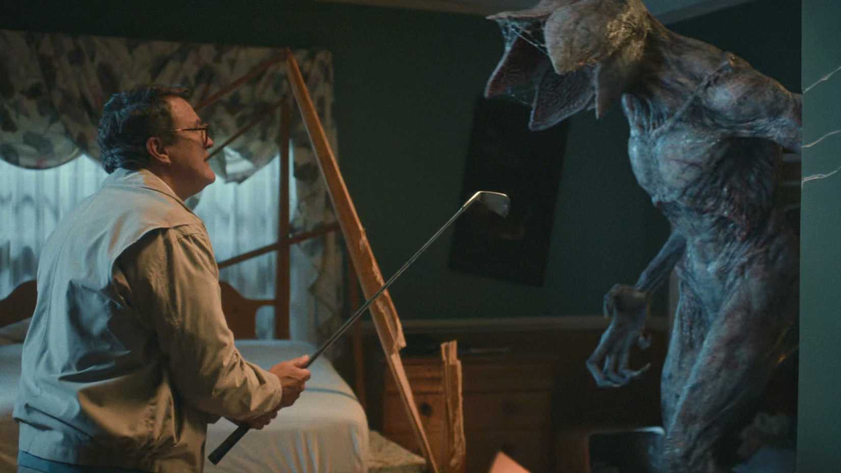 Ted Wheeler vs Demogorgon in Stranger Things Season 5