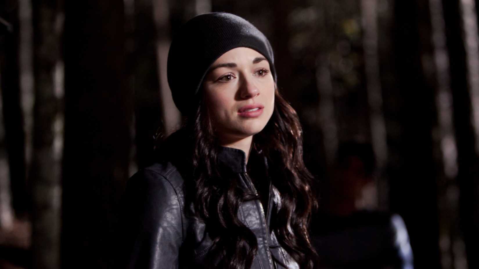 Crystal Reed como Allison Argent na 2ª temporada de Teen Wolf.