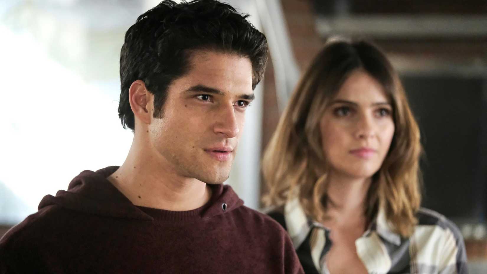 Scott McCall (Tyler Posey) e Malia Tate (Shelley Hennig) em Teen Wolf.