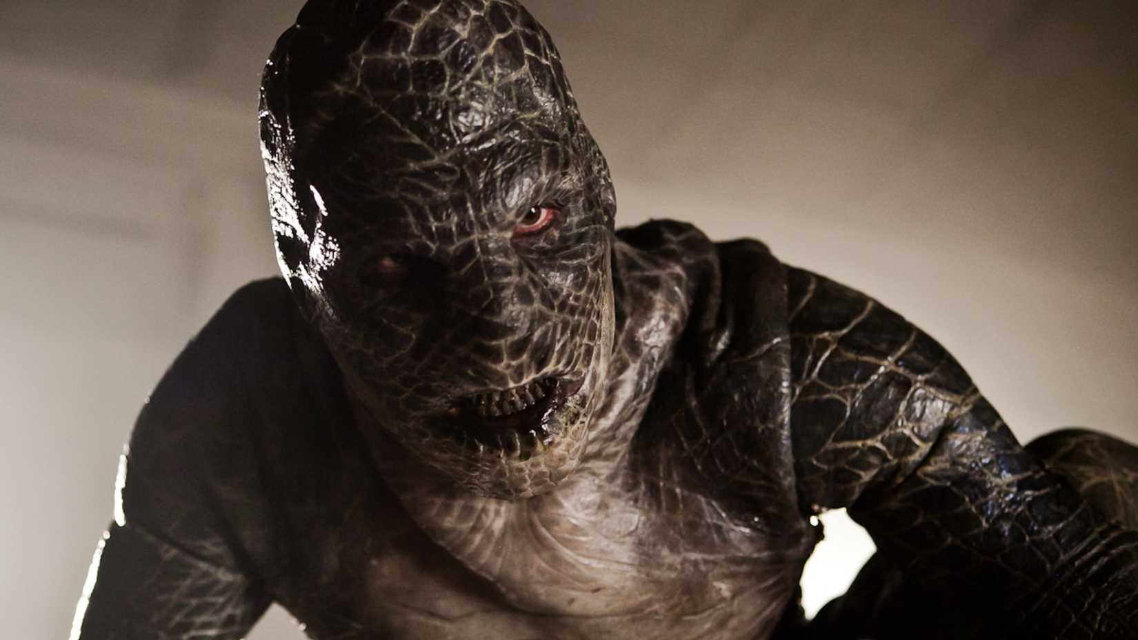 O Kanima, uma criatura reptiliana da 2ª temporada de Teen Wolf.