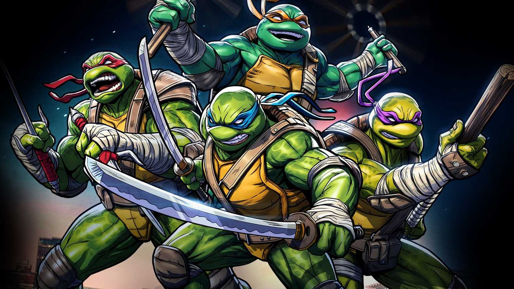 Frank Miller's TMNT Art Pays Off 42 Years of the Franchise 1 Teenage Mutant Ninja Turtles with Weapons in TMNT Art