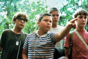 The 4 kids in Stand by Me