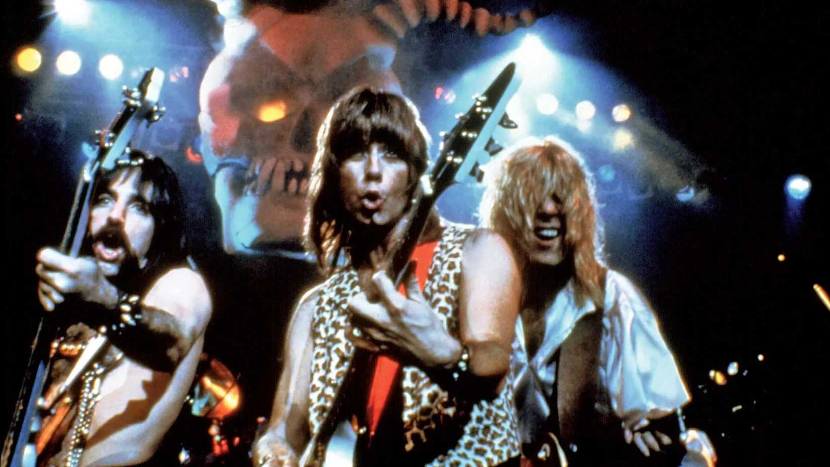 A banda no palco em Isto é Spinal Tap