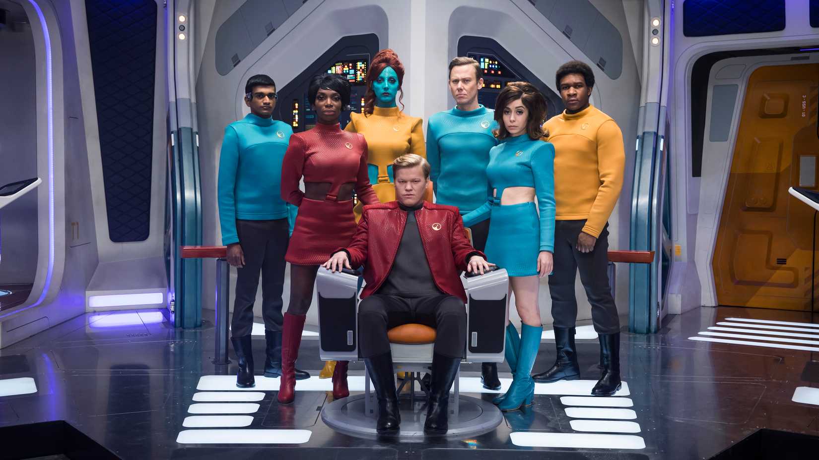 Die Besetzung von Black Mirrors USS Callister