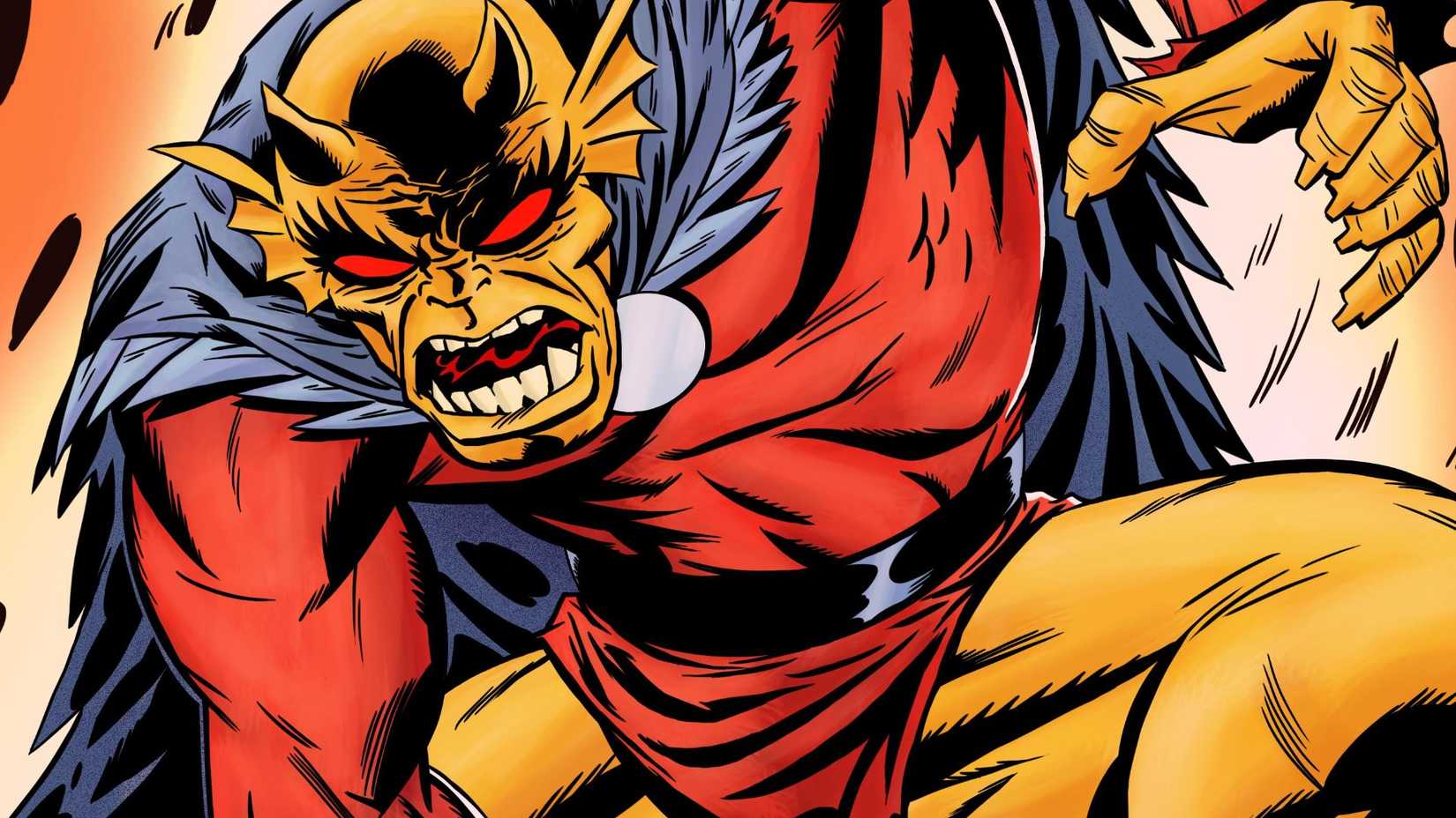 THE DC HERO ETRIGAN, A DEMON IN MAN FORM