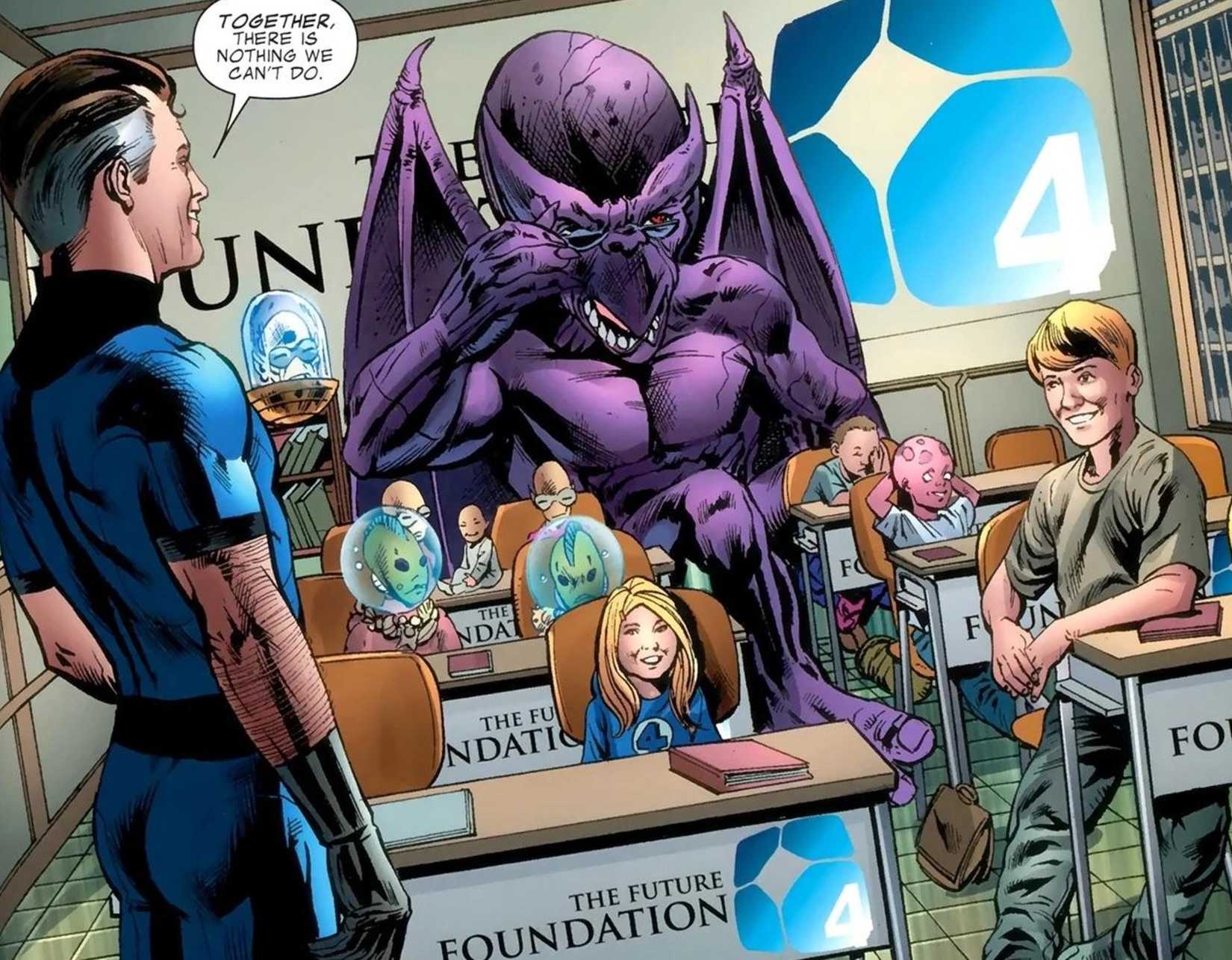 THE FANTASTIC FOUR RECRUIT DRAGON MAN