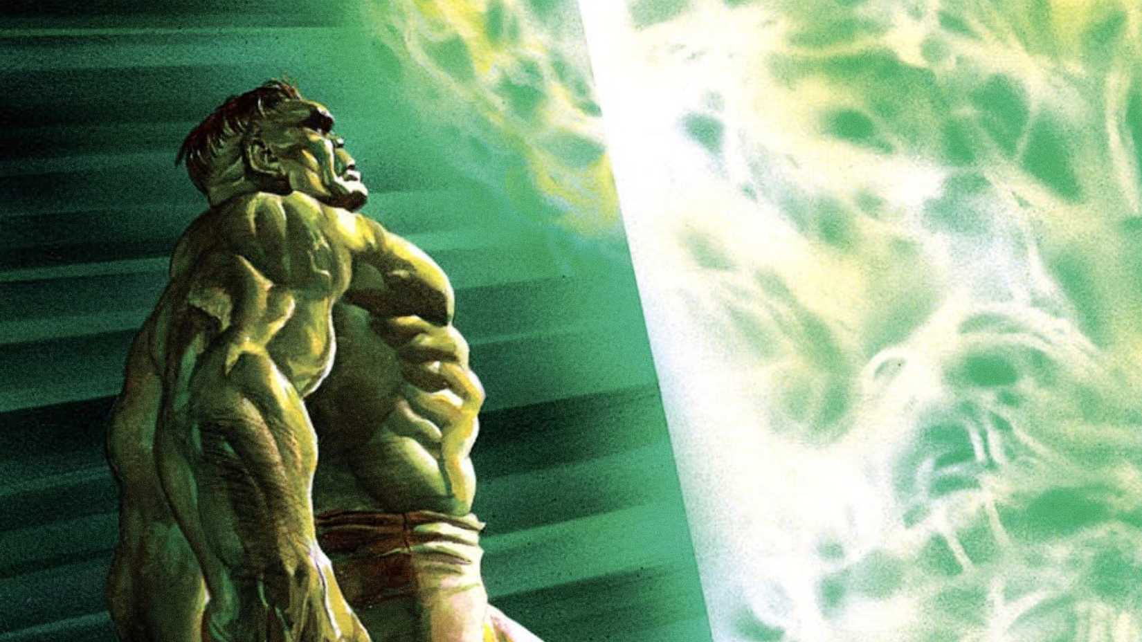 The Immortal Hulk walks towards the Green Door