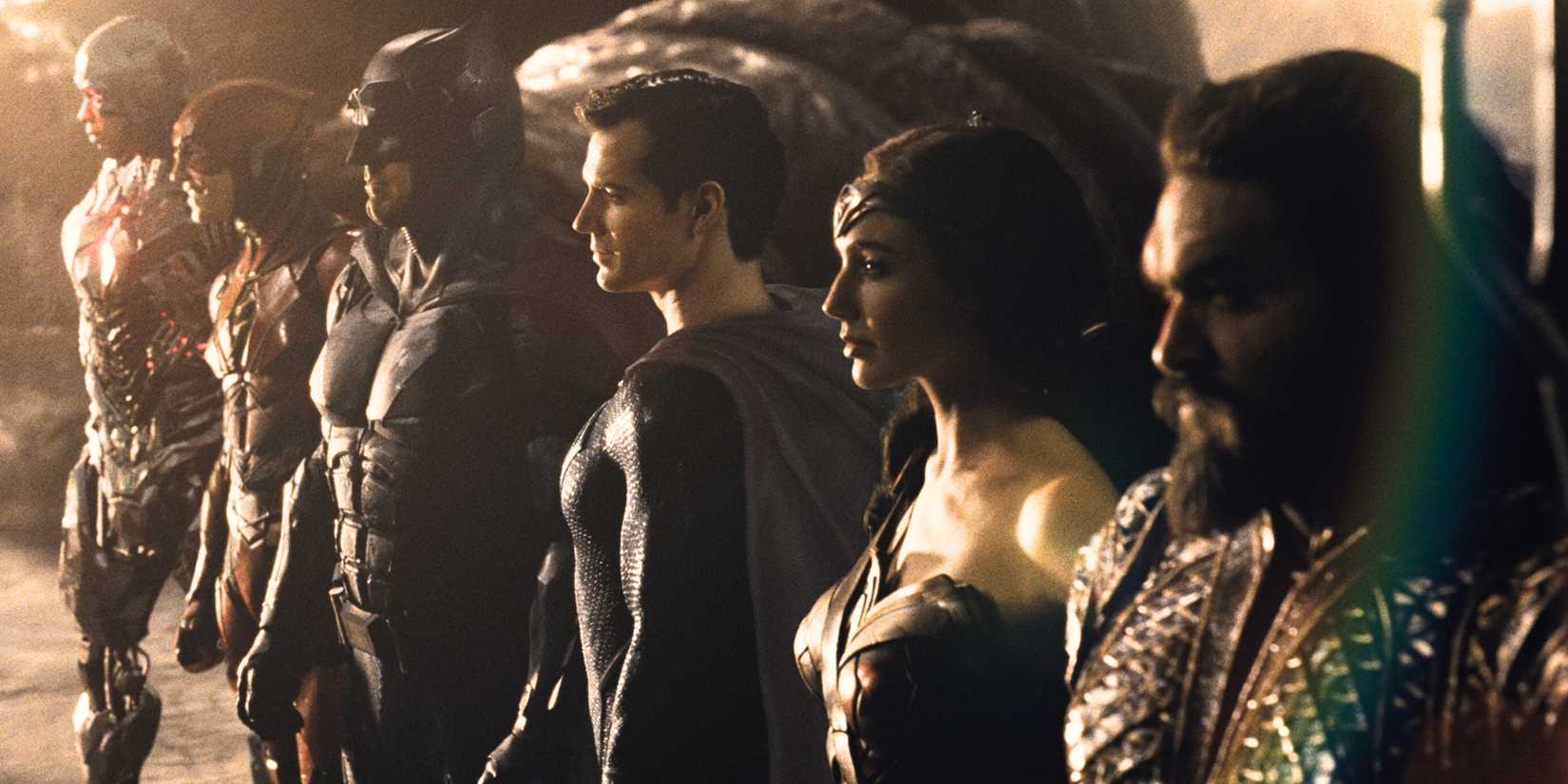 The Justice League ready for action in the DCEU
