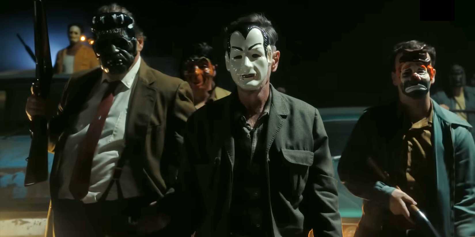 Multidão mascarada chega ao Black Spot em IT: Bem-Vindo a Derry