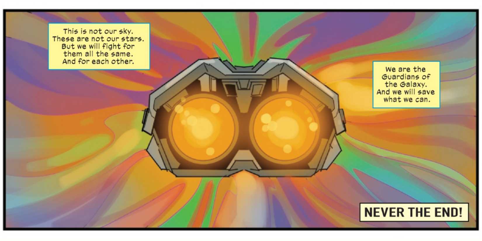 the ultimate guardians of the galaxy change their philosophy