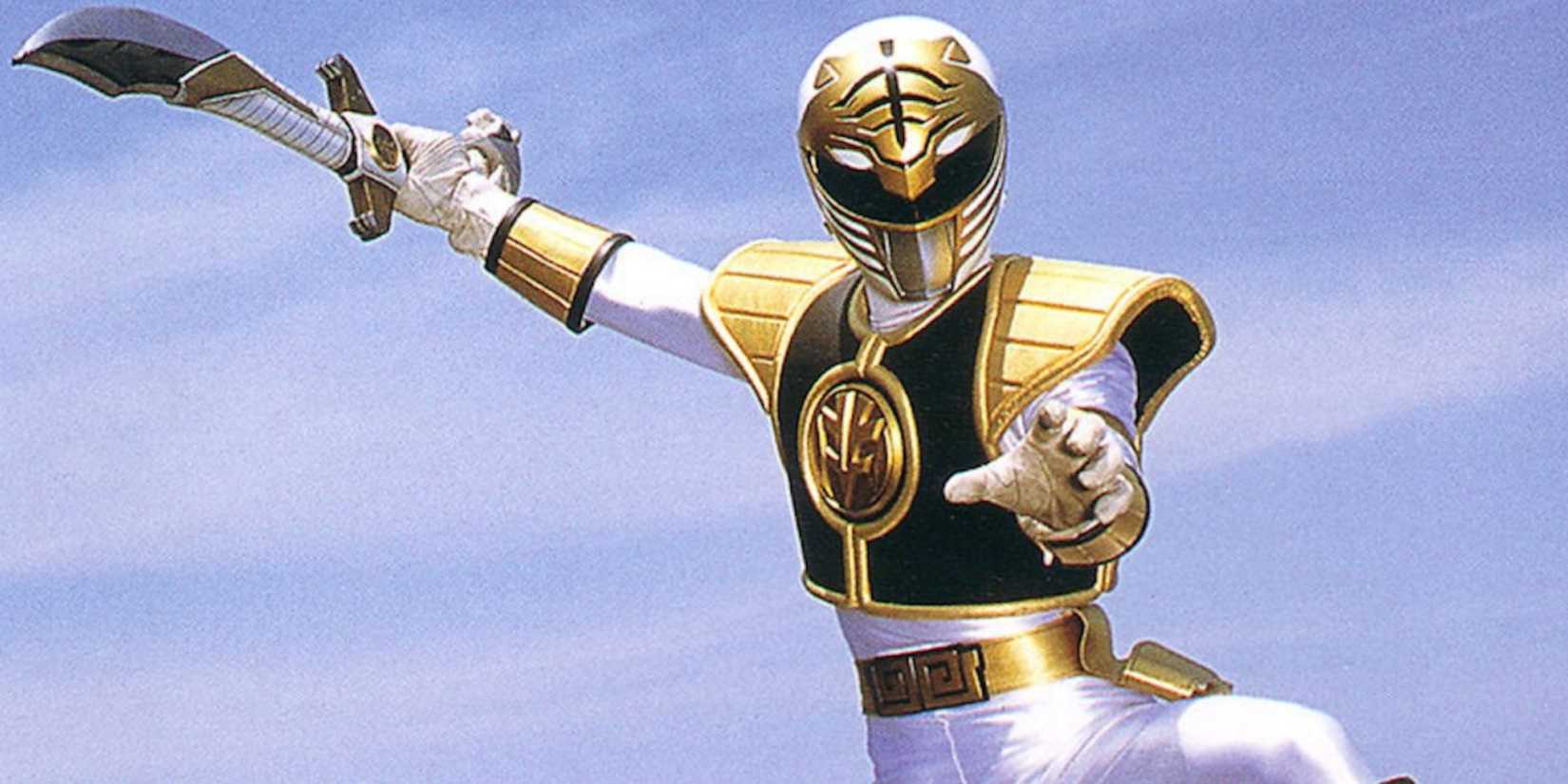The White Ranger in Mighty Morphin Power Rangers