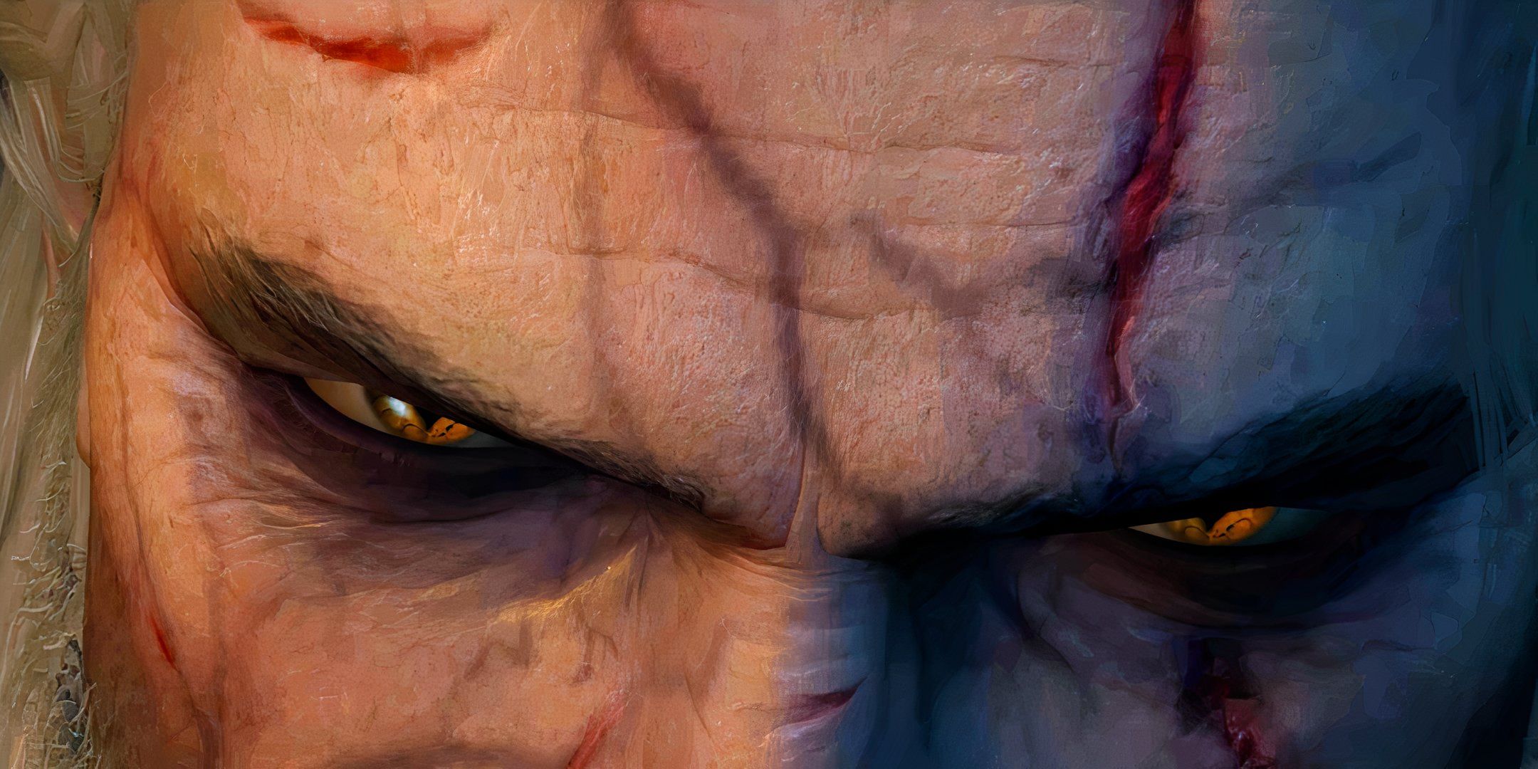 The witcher 3 extreme closeup geralt's eyes