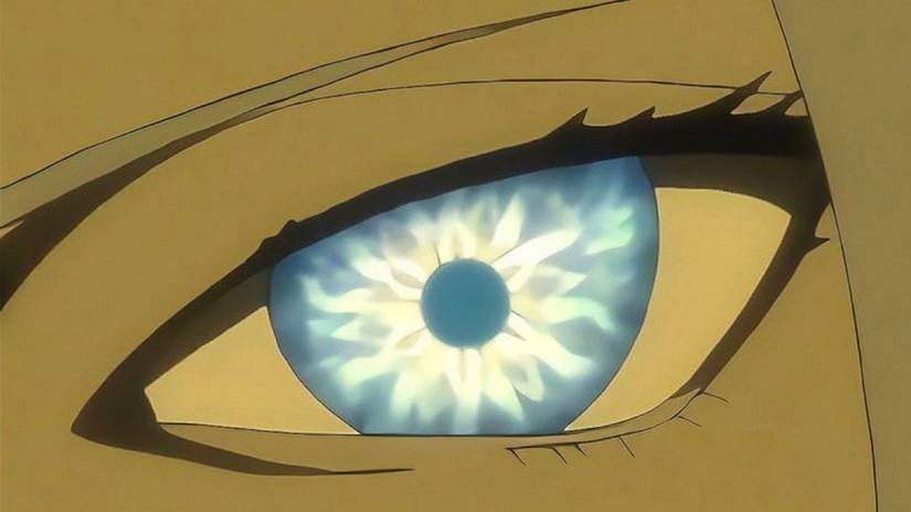 Toneri Ōtsutsuki's Tenseigan close up from Naruto