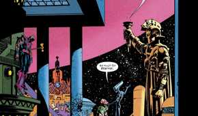 The Maker killing the Eternals in a preview of Ultimate Endgame \#1