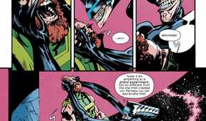 The Maker killing the Eternals in a preview of Ultimate Endgame \#1