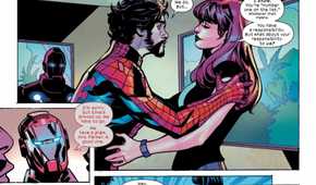 Spider-Man says goodbye to Mary Jane in a preview of Ultimate Endgame \#1