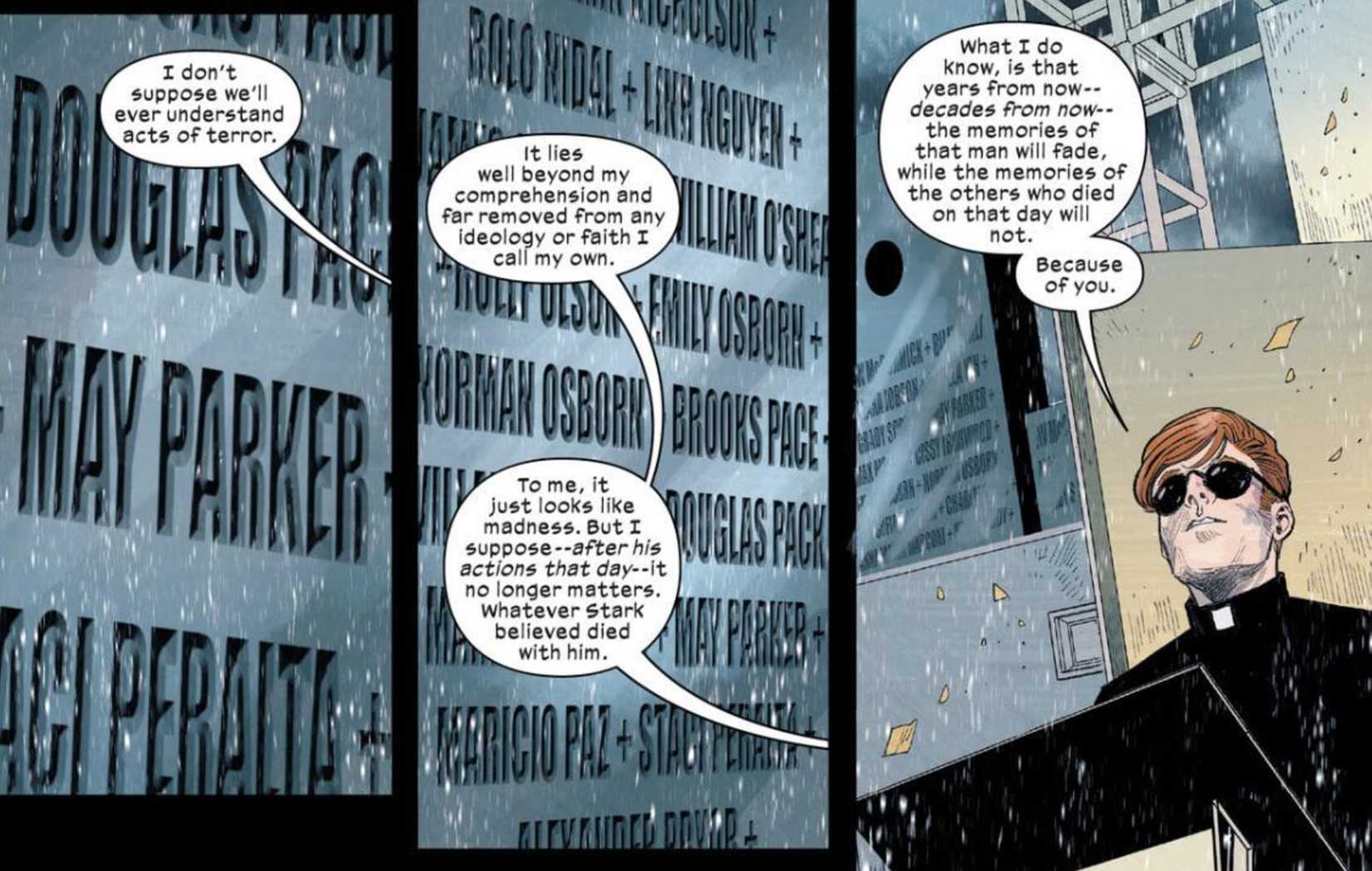 ultimate universe matt murdock as a priest