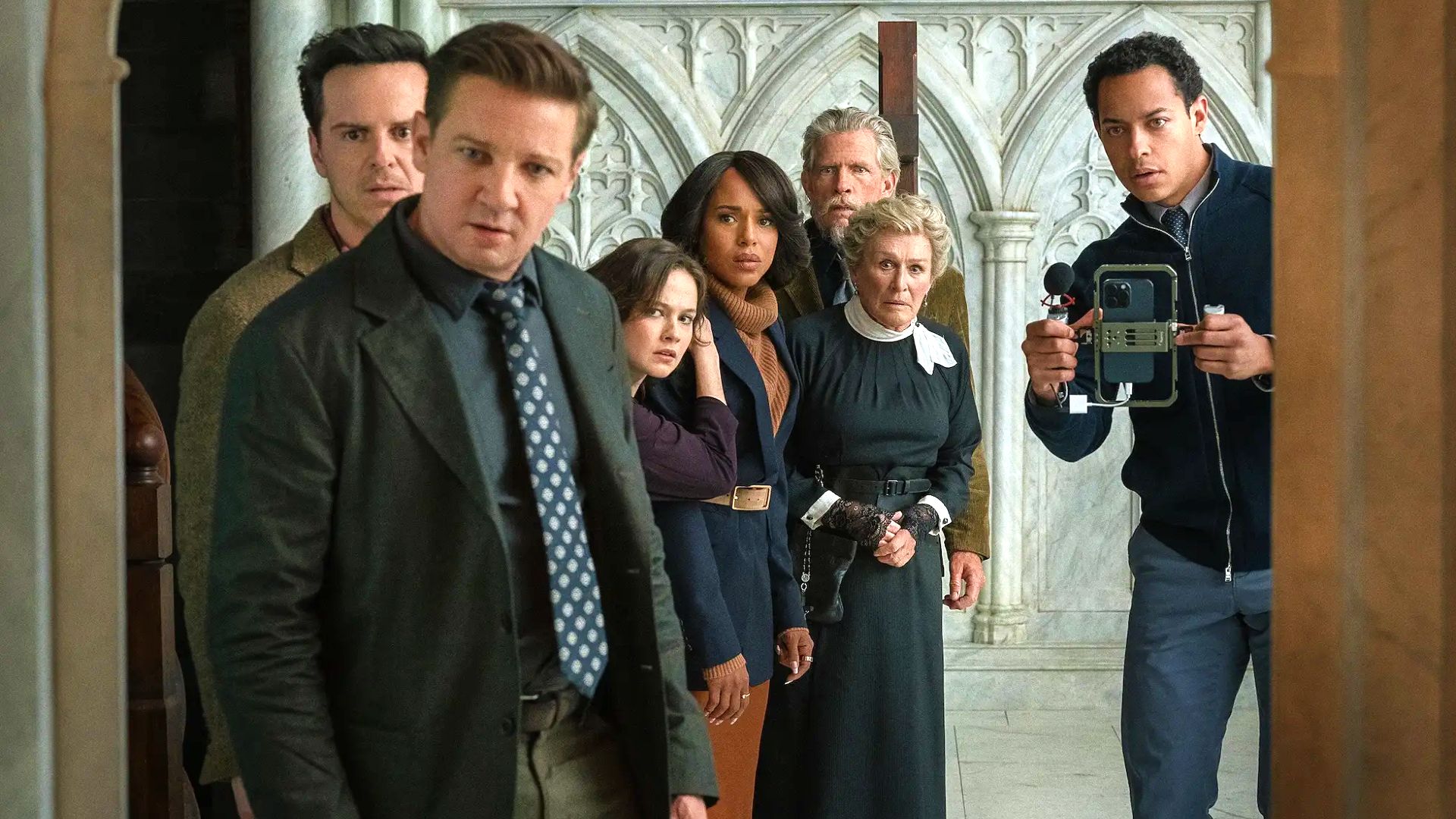 Glenn Close's Oscar-Worthy Performance In Wake Up Dead Man image