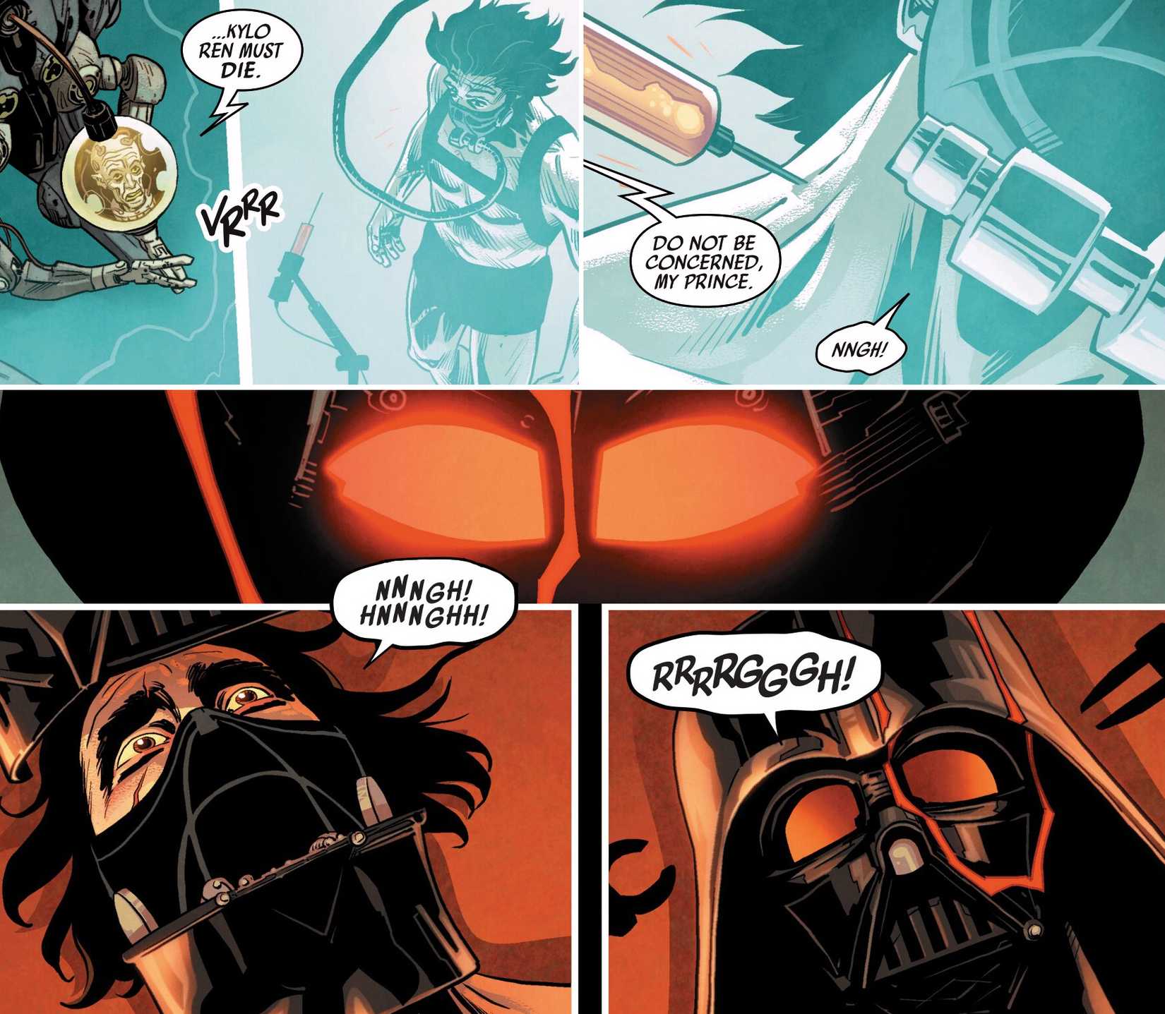Vanee Turns Kylo Ren Into Darth Vader in Star Wars Comic