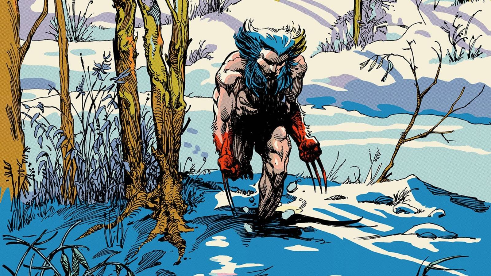Logan durante la sua trasformazione nel mostro Weapon X