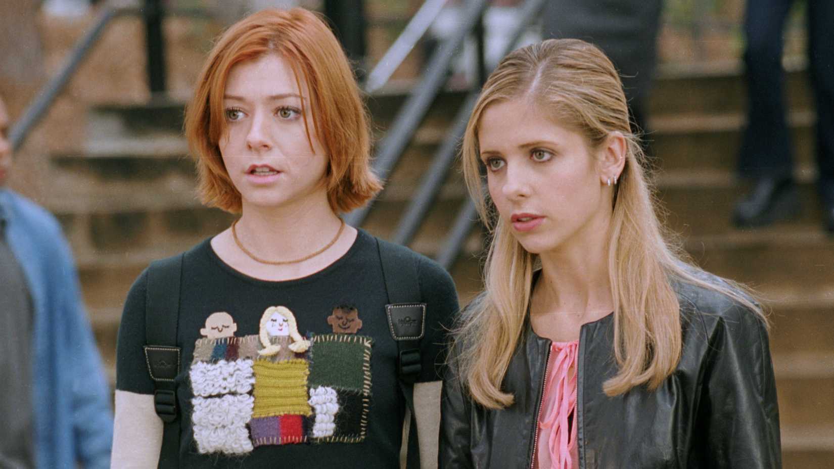 Willow and Buffy in Buffy the Vampire Slayer