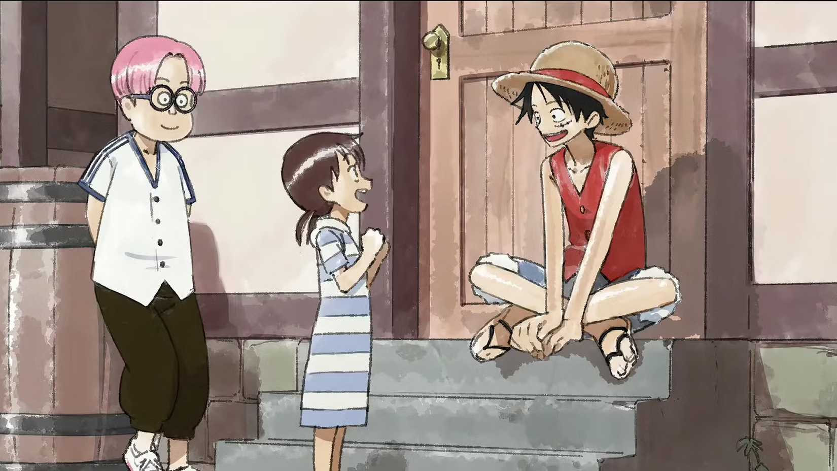 Wit Studio The One Piece Remake Luffy, Koby, and Rika