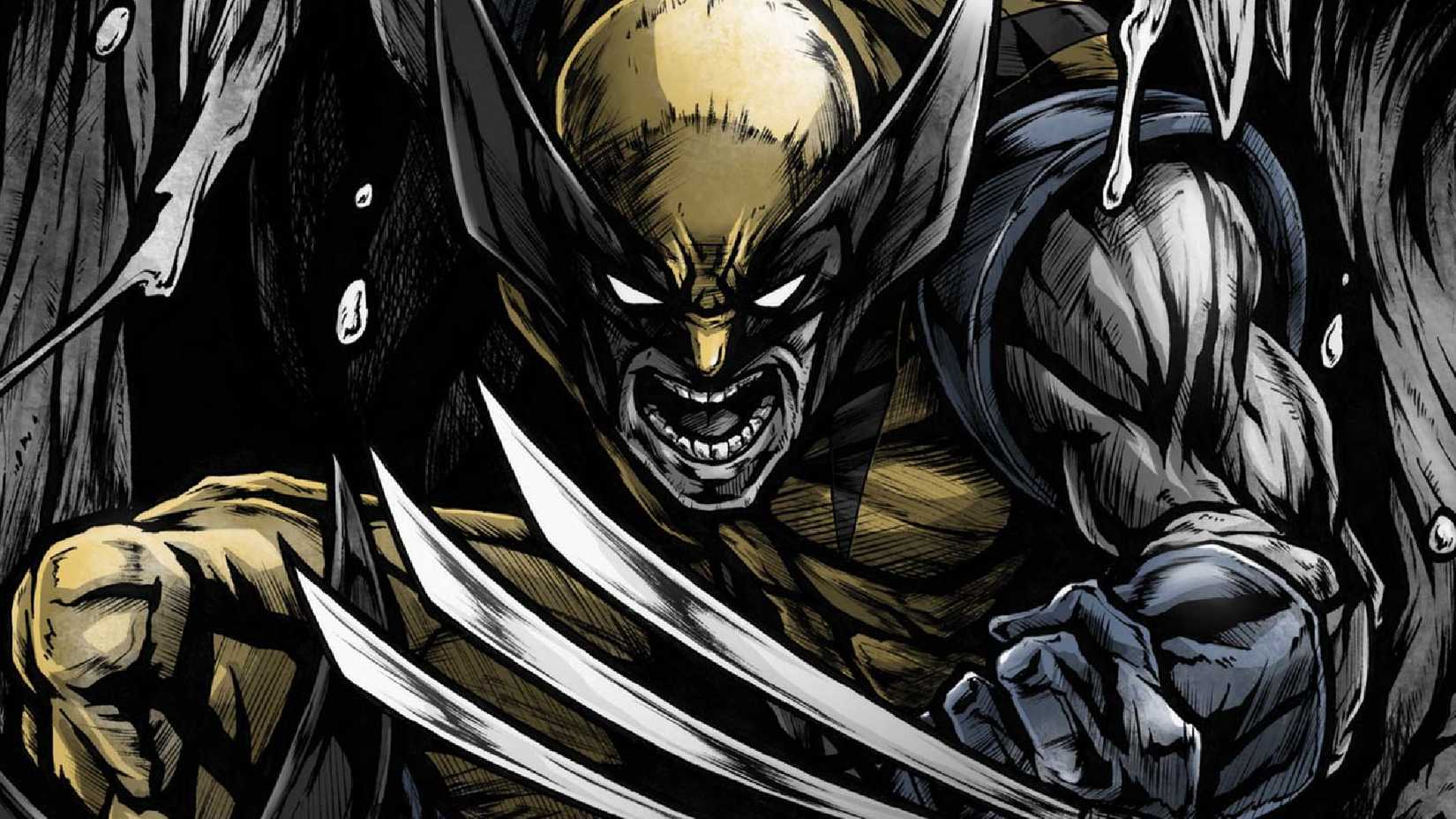 wolverine looking scary