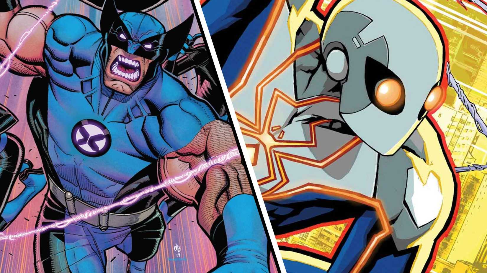 wolverine's fantastic four costume and spider-man's threats and menaces suit