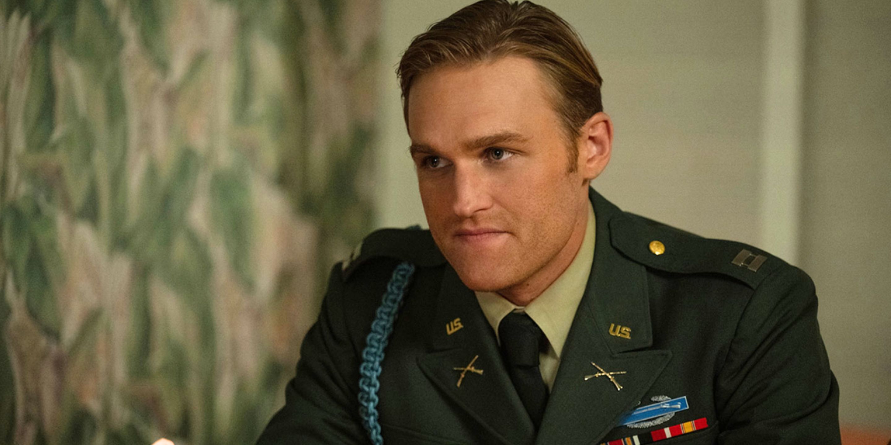 Wyatt Russell as Lee Shaw in Monarch Legacy of Monsters