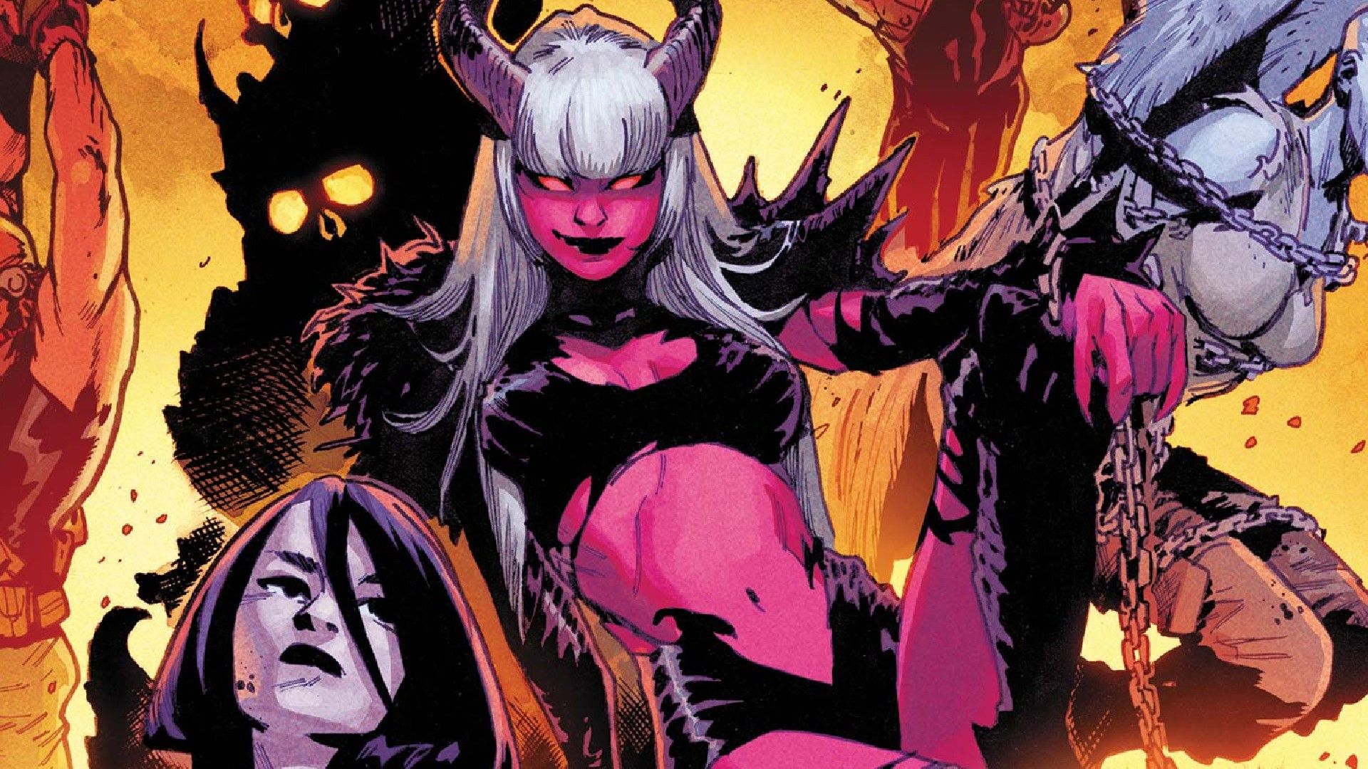 x-men's magik becomes darkchild
