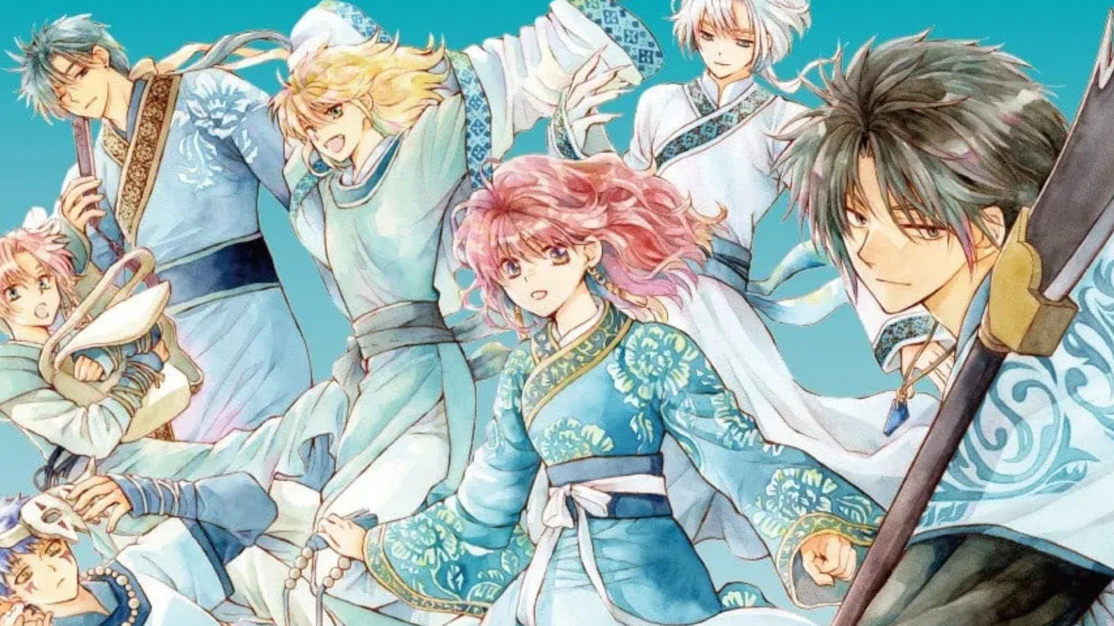 Yona of the Dawn manga (1)