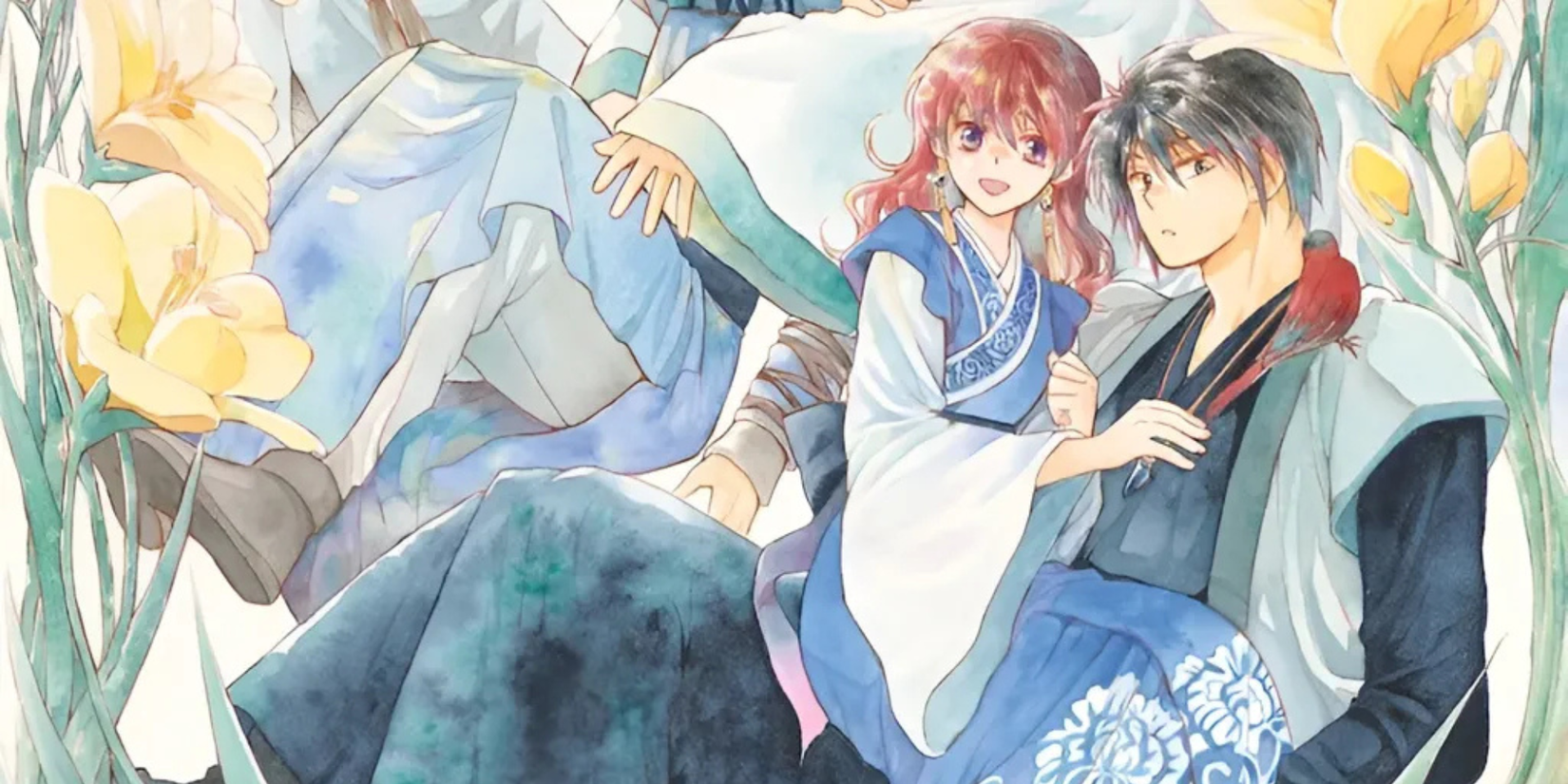 Yona of the Dawn manga - Yona and Hak together
