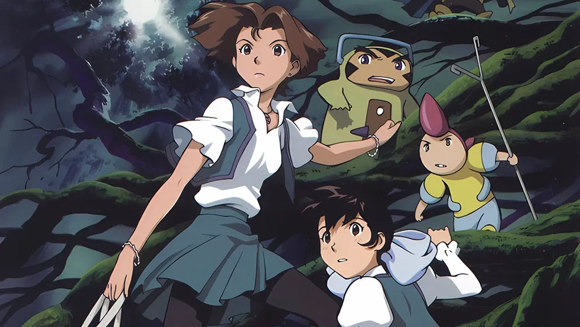 Yuko, Eri, Jorg e Beret in Strange Dawn